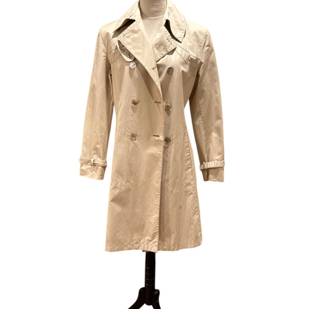 Searle Beige Trench Coat/Rain Coat